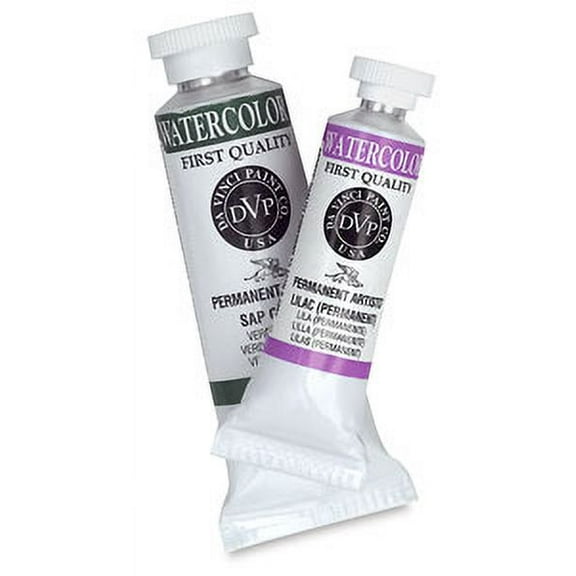 Da Vinci Paints Professional Watercolor, 15ml Tube, Cadmium Red Deep