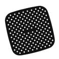 thumbnail image 4 of Matsuzay Air Fryer Liner Reutilizable Airware Mat Antiadherente Cocina Freidora de aire Accesorio Herramientas y accesorios para hornear Negro 8.5 Zoll Matsuzay HA004281-04, 4 of 6