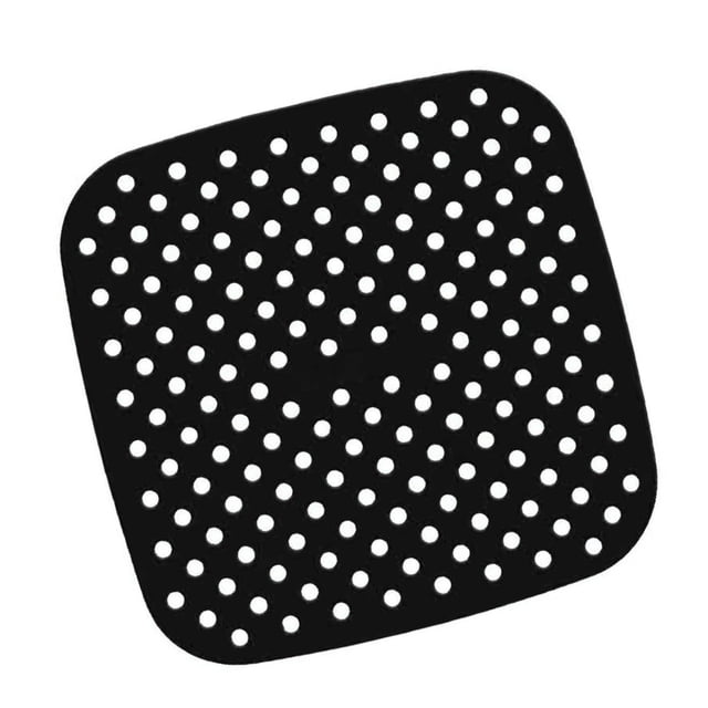 Toystoory Air Fryer Liner Reutilizable Airware Mat Antiadherente Cocina Freidora de aire Accesorio Herramientas y accesorios para hornear Negro 8.5 Zoll Toystoory HA004281-04