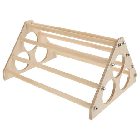 HINTRMENT Chicken Swing Wood for Pet Chicken Indoor Use 1Pcs 14.2X10.4X7.3In