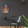 thumbnail image 6 of Epic Art 'Great Horned Owl' by Carissa Luminess, Acrylic Glass Wall Art, 16"x24", 6 of 8
