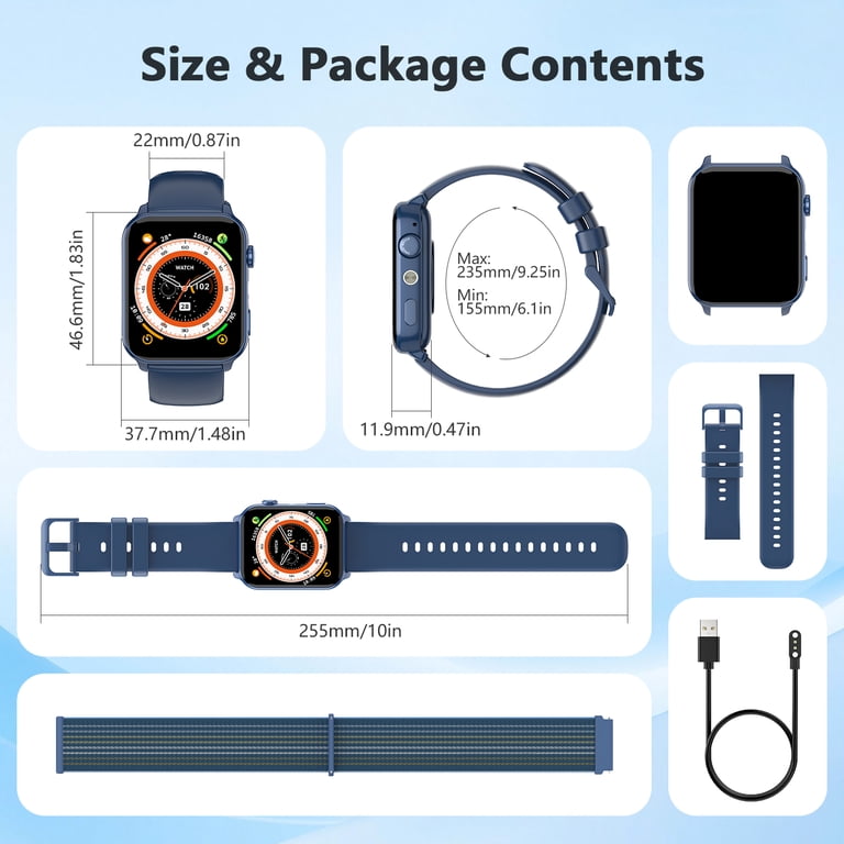 IOWODO Smart Watch for Women and Men, 1.91" HD Display photo 6
