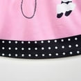 thumbnail image 4 of XIYON Summer Dress For Girls 1950S Kids Poodle Dress 50S Sock Hop 13-14 Years, 4 of 5