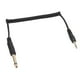 thumbnail image 3 of Cable Adaptador De Sonido, Cable En Espiral De 6,35 Mm A 3,5 Mm, Transparente, Estable, Plug And Play, Portátil, Retráctil, Chapado En Oro Para Computadora Portátil Para ANGGREK Mono macho a mono macho de 3,5 mm, 3 of 8