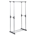 thumbnail image 1 of Hilitand Clothes Hanging Rack, Wear Resistant Drying Rack Clothes Drying Rack, Double Rod For Home Balcony Bathroom Hotel, 1 of 8