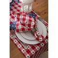 thumbnail image 3 of DII Star Check Table Runner, 3 of 4