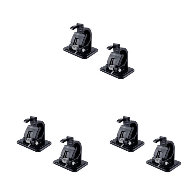 Advancent 2 uds caña de pescar estante poste abrazadera Clips soportes baño toalla gancho Type1 NO1