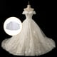 thumbnail image 4 of 1pc lolita falda deshuesada falda de la falda enagua con volantes birskires (blanco), 4 of 6