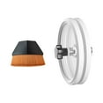 thumbnail image 2 of funtasica Cleaner Clamp Accessory 7 to 12inch Vinyl Cleaning Label Saver White, 2 of 9