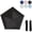 Black, variant on Japan Pencil Umbrella, Ultra Lightweight Compact Folding Parasol with UPF 50+ Sun Protection, Tiny Pocket Travel for Sun Commute, Beach.