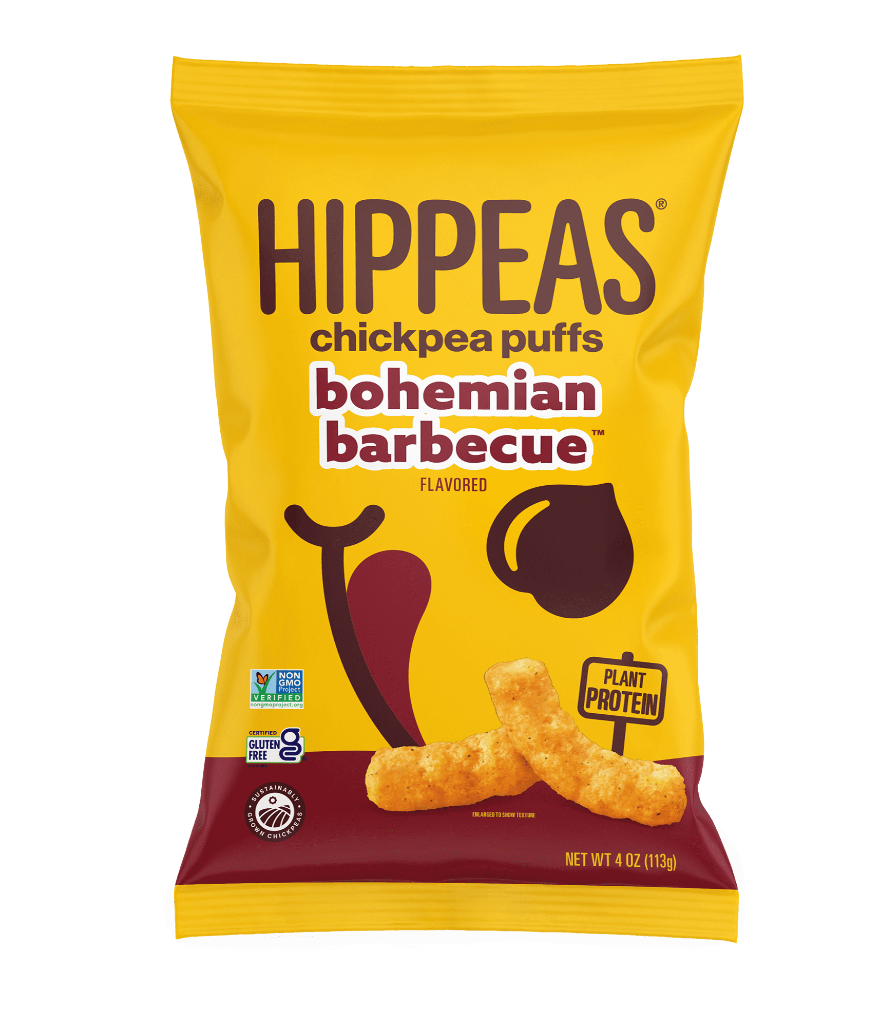 Hippeas - Puffs White Cheddar 8 oz Party Size - Walmart.com