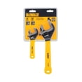 thumbnail image 2 of Dewalt DWHT75497 2 Pcs. Clé à Pression Réglable, Jaune, 2 of 2