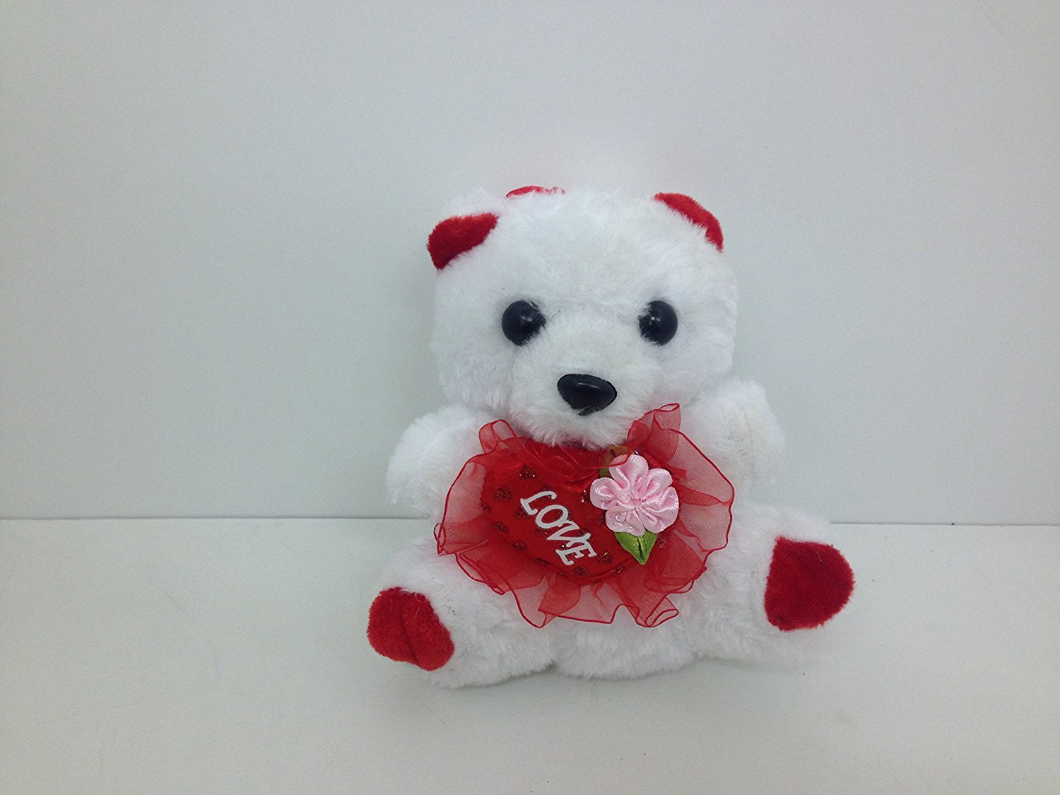 Gund~Tender Tunes Teddy Bear~White~Light Up Heart~14240~Cute Valentine~NWT