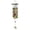 B, variant on Zen Asian Lucky Coin Metal Wind Chime,Wooden Top Tube Wind Spinner for Patio,Garden,Porch,Indoor,Outdoor Decor,Good Luck Housewarming Holiday Present