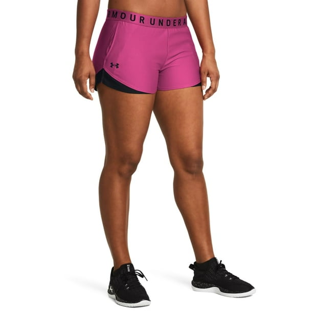 Pantalones cortos Under Armour Play Up 3.0 Astro Pink/Black S para mujer