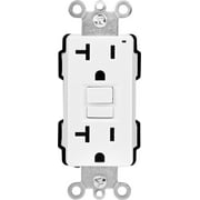 GE UltraPro 20A GFCI Outlet, White  32077