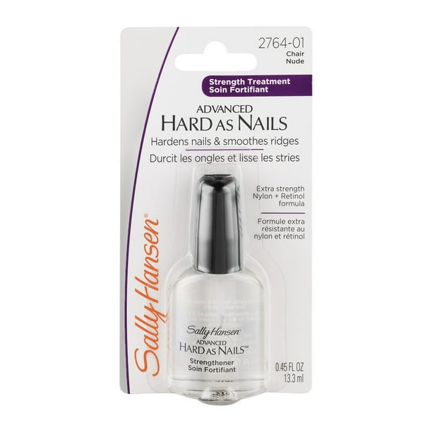 Sally Hansen Advanced Hard as Nails Strengthening Top Coat, Nude, fl oz Sally Hansen Advanced Hard as Nails Strengthening Top Coat, Nude, fl oz