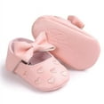 thumbnail image 5 of SDJMa Baby Girl Bowknot Leater Shoes Anti-slip Soft Sole Toddler, 5 of 9
