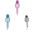 thumbnail image 3 of Bearachild Micrófono inalámbrico de mano para teléfono inteligente, altavoz para cantar, micrófono Bluetooth para el hogar, KTV, fiesta al Cables de audio/vídeo Rosa roja, 3 of 6
