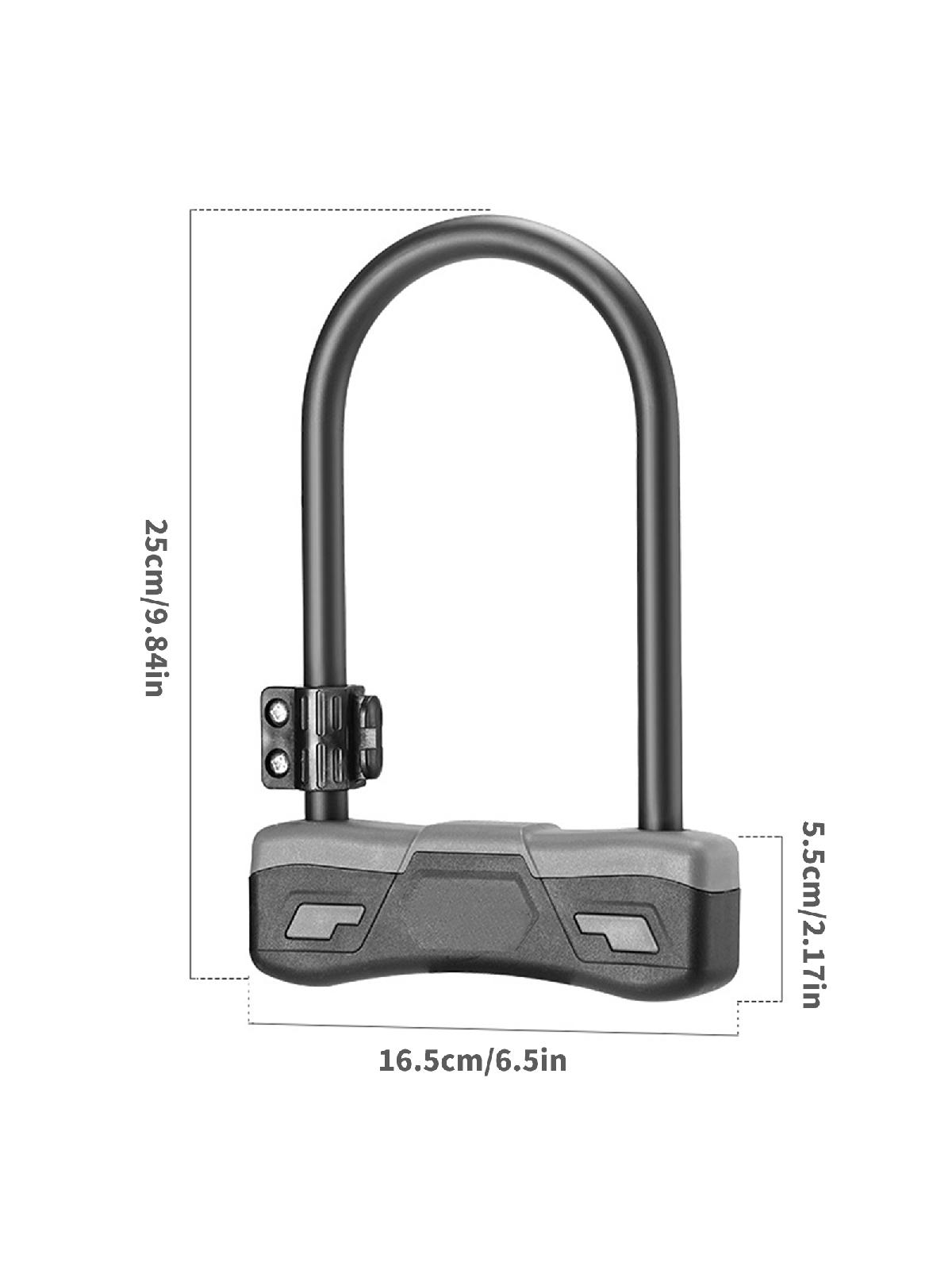 High Strengths Bicycles Lock Cycling Enthusiasts Lock City Street Bike Lock for Bikes Motorcycles and Scooters