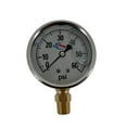 thumbnail image 2 of SMA 60 PSI Liquid Filled/Stainless Gauge-2-1/2" Diameter - 920-GG60, 2 of 2