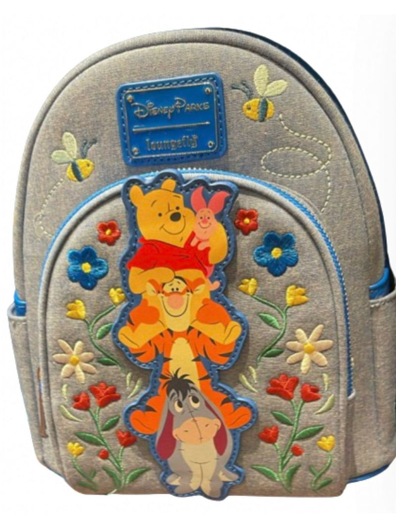 disney winnie the pooh and friends fall scenes mini backpack Loungefly & Cosplay Mystery Keychain : Clothing, Shoes & Jewelry treating pail in his paw Loungefly Disney Winnie The Pooh