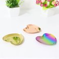 thumbnail image 4 of UDIYO Jewelry Tray Heart Shape Smooth Edge Stainless Steel Jewelry Display Tray for Home, 4 of 6