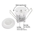 thumbnail image 4 of Amdohai Mini Infrared Motion Sensor Switch 360 Degree PIR Detection AC110V-240V Recessed Ceiling Occupancy Motion Sensor Detector Lamp Light Switch Delay Time Adjustable, 4 of 7