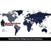 ROCKSTONE POWER 5000 watt step up/down voltage converter transformer, 110V to 220V power transformer with circuit breaker
