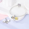 thumbnail image 2 of MULA 925 Sterling Silver Charms fit Bracelet Happy Forever Sisters Dangle Women for Family, 2 of 6