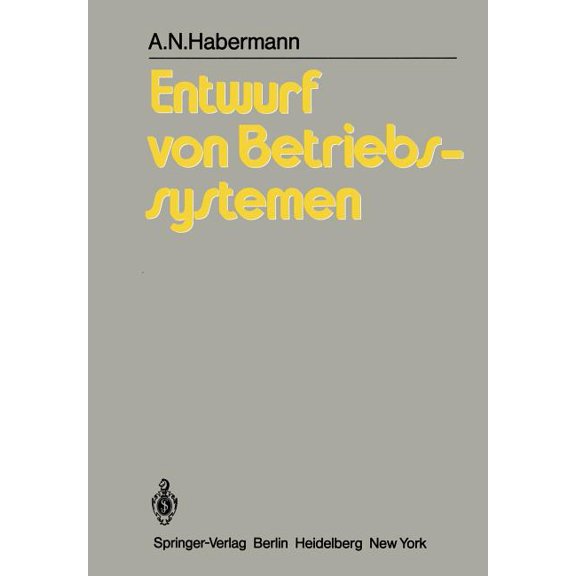 Entwurf Von Betriebssystemen: Eine Einführung, (Paperback)