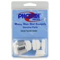 thumbnail image 3 of Phoenix; Phoenix Robinet Aérateur PF281022 pour Lavabo/cuisine Pivotant à 360 Degrés; Vapeur et Pulvérisation; Chromé/blanc; Simple avec Emballage Blister, 3 of 3