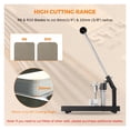 thumbnail image 3 of Corner Rounder Cutter Machine R6mm R10mm Heavy Duty Paper Corner Cutter Punch With Paper Holding Device A3 Steel Metal ,Long Lasting, 3 of 7