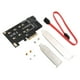 thumbnail image 4 of Tarjeta adaptadora NGFF SATA, adaptador M.2 a PCIe Tarjeta adaptadora Pcie Tarjeta adaptadora Pcie Diseño exquisito, 4 of 8