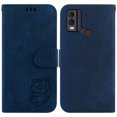 thumbnail image 2 of Compatible with Nokia C22 Embossed Cute Tiger Flip Folio Wallet Case Card Pocket Holder Cover, 2 of 5