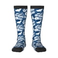 thumbnail image 2 of Lsque Rose Flowers Printed Crew Socks Men's Women's LightWeight Thin Casual Calf Socks ,Knee High Socks,Cotton Socks, 2 of 9