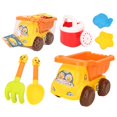 thumbnail image 2 of Jeu de Jouets de Sable de Plage avec Sac de Maille Comprend Sable Roue d'Eau Sandbox Véhicule Moules de Sable, 2 of 3