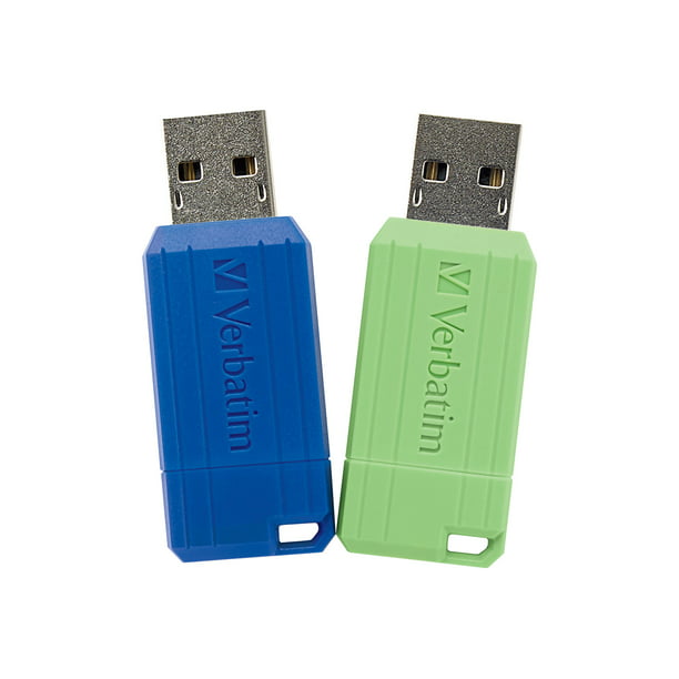 Tap Sanctuary Generalife Verbatim PinStripe USB Drive - USB flash drive - 16 GB - USB 2.0 - blue,  green (pack of 2) - Walmart.com
