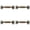 Brown, variant on Gytml Antique Bow Metal Cabinet Pull Handles 5.43" Vintage Arched Drawer Pull Hardware Rustic Replacement Pull For Wooden Cabinet Close Diy Furniture Craft Gift(Silver-4PCS)