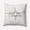 Purple-Grey, variant on Simply Daisy Gold Peace on Earth Soft Spun Polyester Decorative Throw Pillow, 26" x 26"