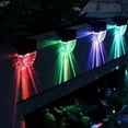 thumbnail image 5 of Luces solares para patio, luces solares LED para exteriores a prueba de agua para patio, escaleras, patio, camino de jardín, escalones y vallas, 10 lúmenes, iluminación blanca cálida que cambia de co, 5 of 5