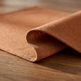 thumbnail image 2 of Sm:)e Rusty Orange Placemats 12 x 18 Inch Set of 6, Seasonal Washable Kitchen Dining Table Decoration for Home Party,240g（0.53lb）, 2 of 7