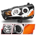 thumbnail image 4 of ANZO USA 121428 08-15 LANCER PROJECTOR HALO BLACK CLEAR CCFL HEADLIGHTS Fits select: 2008-2015 MITSUBISHI LANCER, 4 of 4