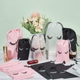 thumbnail image 5 of 108 Pcs Eyelash Makeup Bags 9 Styles Pink Eyelash Aftercare Bags Eyelash Cosmetic Bags with Drawstring Travel Bags Packaging, 5 of 6