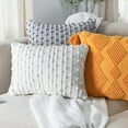 thumbnail image 6 of Lush Decor Julie Tassel Decorative Pillow - Citrus - Single - 18 x 18, 6 of 11
