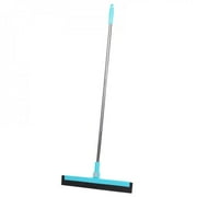 Floor Squeegee with 180 Degree Adjustable 35.4Inch Long Handle for Washing and Drying Tile Glass Marble and Wood Surfaces