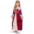 thumbnail image 3 of Disfraz de reina de Estados Unidos para niñas, diseño de princesa renacentista, 3 of 7