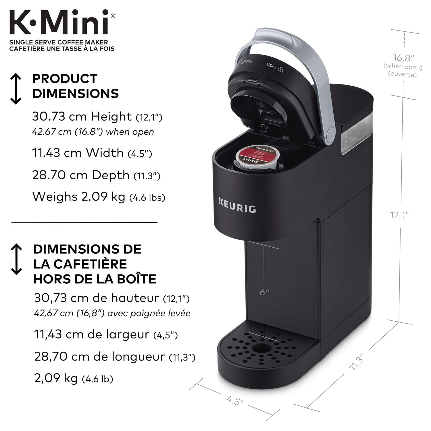 Keurig K-Mini Single Serve K-Cup Pod Coffee Maker