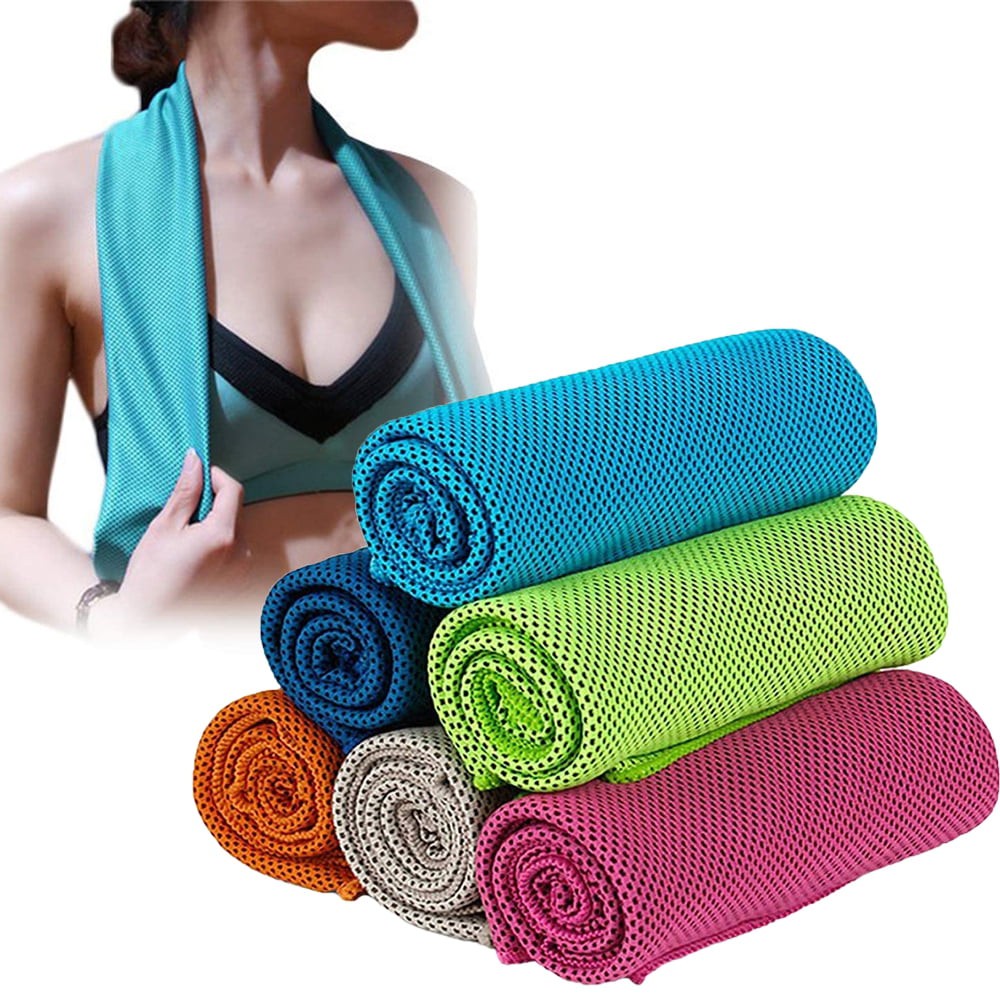 3 PCS Microfiber Towels Quick Dry Soft Shower Fitness Sports Yoga Gym 15" x 35" 