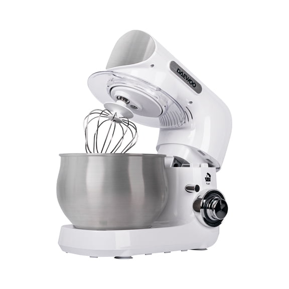 Batidora de pedestal Daewoo Blanca 6 velocidades 4L DSX-5035